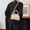 Bolso de Mano de Moda de Verano Bolso de Mujer 2025 Nuevo Bolso Cuadrado Pequeño de Encaje para Chica Dulce Bolso Bandolera Simple