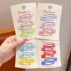 Presilhas de Cabelo Infantis Desenho Animado Fruta Bb Clips Grampos de Cabelo Fofos para Bebê Ferramenta de Fixação de Cabelo Presilha para Franja de Menininha Acessórios de Cabelo para Meninas