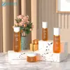 Set de Botellas de Vidrio Cosmético Personalizado Botella de Esencia Botella de Crema 100ml Producto para el Cuidado de la Piel Botella con Dispensador