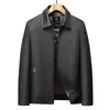 Chaqueta para Hombre 2026 Invierno Patchwork Cuello Solapa Estilo Ropa de Trabajo Engrosada Mantenimiento del Calor Cálida Casual Abrigo de Plumas para Hombres Jóvenes y de Mediana Edad