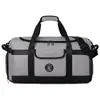 Bolsa de Viaje con Separación Seco y Húmedo, Gran Capacidad, Compartimento Independiente para Zapatos, Bolsa de Gimnasio Portátil, Bolsa Deportiva de Entrenamiento Ligera y Moderna para Hombres y Mujeres