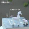 Zibo Glass Boshan Zodiac Pony Decoração Estátua Criativa Decoração de Escritório Produtos de Vidro para Mesa Artesanato
