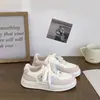 Zapatillas de Malla Transpirable para Mujer Estilo Nuevo Primavera 2026, Modernas y Versátiles, Estilo Coreano Casual, Zapatillas de Suela Gruesa para Estudiantes 7606