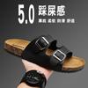 Zapatos Birkenstocks Hombres Ropa de Verano Antideslizante Exterior Corcho Sandalias de Pareja Plataforma Sandalias de Playa talla grande Sandalias