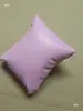 Almohada Pequeña de Cuero PU Terciopelo para Correas de Reloj de Fábrica, Almohada de Fijación para Pulseras, Almohada de Exhibición para Joyería