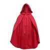 Capa Doble Capa Padre-Hijo Cosplay Cuento de Hadas Abuela Lobo Caperucita Roja Accesorios de Halloween Capa de Actuación