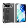 Adequado para iPhone Duo, capa de celular de peça única galvanizada com textura de couro retrô e uma película protetora integrada à capa para proteção contra quedas