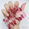 Pegatinas para Uñas de Gel Artísticas de 14 Dedos Fábrica de Origen Sin Curado al Horno Impermeables Duraderas No Dañan las Uñas Corazón Huella de Pata Graffiti
