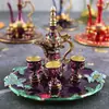 Artesanías de Lata de Colores de Característica Étnica de Xinjiang Adornos Pequeños Utensilios para Vino Regalos de Botella de Vino de Metal Regalos Conmemorativos