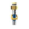 Acero inoxidable 304 tapa de cobre fuelle manguera tubo de entrada calentador de agua metal a prueba de explosiones tubo de agua caliente y fría 4 puntos tubo de conexión
