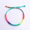 Festival del Bote del Dragón pulsera de cuerda colorida tejida a mano nudo auspicioso de cola de fénix cuerda de color tienda de cuerdas para la mano regalo pequeño venta al por mayor