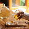 Garrafa Selada, Garrafa de Vinho de Frutas, Garrafa Redonda para Café Cold Brew, Garrafa Pequena de Vinho, Garrafa de Vidro, Garrafa para Chá Gelado, Vidro Transparente