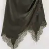 Para Comercio Exterior Transfronterizo Europeo y Americano Ropa de Mujer Aliexpress Más Vendido Verano Sexy Encaje Patchwork Vestido de Tirantes