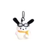 Pingente de Bolsa de Filhote Fofo Pingente de Mochila Boneca Boneca de Pelúcia Chaveiro Pingente de Filhote Presente Criativo