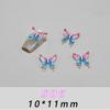 Estilo Mixto Elfo Mariposa Nueva Colorida Hermosa Niña Resina Transparente como Hielo Accesorios DIY Yiwu Decoraciones para Uñas al Por Mayor