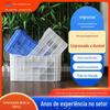 Caixas de Plástico Retangulares Espessadas por Atacado para Transporte Logístico, Caixas Grandes para Frutas, Caixas de Plástico Simples, Caixas para Vegetais