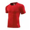 Ropa Deportiva Ajustada para Entrenamiento de Primavera y Verano Ropa de Fitness Camiseta Base para Correr Baloncesto de Hombre Ropa Deportiva de Yoga Cuello Redondo Manga Corta