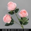 Flores de Boda Simuladas Rosas Decoración Suave para Techo de Boda Materiales de Flores Simuladas para Hotel Arreglo de Escena Flores de Seda Marcadores de Pasillo Arreglo Floral