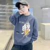 Sudadera de Felpa para Niños 2026 Primavera y Otoño Nueva de Cuello Redondo Pulóver Ropa Interior Cálida para Niños Ropa Casual para Niños Top