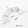 Grelha de Fritura de Aço Inoxidável 304 Linha Grossa Semi-circular Rack de Drenagem de Óleo de Fritura para Panela Pendurada Rack de Isolamento Térmico para Panela Rack de Cozimento no Vapor Cozinha