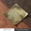 Posavasos de Aleación de Cobre para Mesa de Té de Salón de Té, Soportes para Tazas Antiescaldamiento y Aislamiento Térmico, Estilo Antiguo, Sencillos y Creativos, Múltiples Estilos Disponibles, Accesorios para Juegos de Té
