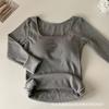 Otoño e Invierno Cálido cepillado ajustado camiseta interior para mujer con almohadilla en el pecho ropa interior adelgazante cuello bajo engrosado camiseta de manga larga top