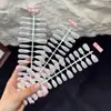 Arte de uñas ojo de gato con lunares color durazno electrochapado, elegante y con estilo, favorecedor y versátil, uñas postizas hechas a mano, producto terminado al por mayor