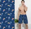 Pantalones de Playa Multicolor para Hombre Talla Grande Secado Rápido Sueltos Finos de Cinco Puntos Pantalones Cortos para Hombre Deportivos Casuales Estampado Digital
