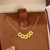 Tienda de oro con oro de arena escama de dragón hielo roto hielo cinco emperadores dinero collar monedas dinero mucho cadena de clavícula versátil novia