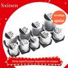 Capacitor eletrolítico de alumínio SMD SMD 10v 16V 25v 35v 50V 220UF 330 470UF 1000