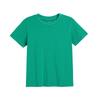 Camisetas de Manga Corta de Algodón Puro para Niños, Tops, Ropa, Camiseta de Color Puro, Verano para Niñas, Camiseta Interior de Algodón Puro para Verano, Ropa para Niños