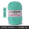 Fios de algodão de leite de quatro fios 25g lã feito à mão DIY chapéu de tricô cachecol boneca boneca lã atacado