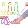 Nueva cuerda de tensión de tres anillos, suave rebote, estiramiento, hombros abiertos, espalda, fitness, moldeador, cinturón de tensión auxiliar de yoga