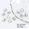 Dongzhou Cristal Súper Brillantes Piedras de Strass para Uñas Huevo de Paloma Accesorios DIY Strass con Forma de Corazón y Base Puntiaguda Decoraciones de Uñas Portátiles Venta al por Mayor