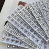K9 japonés corazón torcido uña puntiaguda joyería taladro estéreo Súper flash blanco palo de uñas taladro DIY pequeños accesorios al por mayor