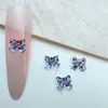 Moda Nuevo Arte de Uñas Hielo Transparente Estampado de Leopardo Accesorios de Moño Decoración Versátil para Uñas Pequeños Accesorios de Uñas de Resina Pedrería
