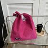 Bolso de lona sencillo y moderno de gran capacidad para mujer, bolso de hombro versátil para axilas, bolso de mano para principios de otoño 2023
