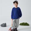 Ropa Infantil Haima 2026 Otoño Nueva Camiseta de Manga Larga 100% Algodón para Niños Estilo Coreano Top de Otoño para Niños Mayores