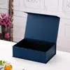 Caja de Regalo con Tapa Abatible en Forma de Libro Logotipo Personalizado Caja de Regalo Magnética en Forma de Libro Caja para Cosméticos Caja para Té Embalaje