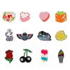 Desenho animado broche liga emblema vagabundos borboleta fivela bonito doce personalidade moda mochila escolar roupas decorativas acessórios