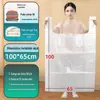Saco de Lixo Grande, Saco Plástico Preto Espesso Grande Hotel Higiene Doméstica Cozinha 80 Extra Grande Extra Grande Tambor Comercial