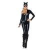 Disfraz sexy de una pieza para fiesta de Halloween de Gata con máscara para adultos, cosplay, role-playing, vestuario de escenario