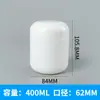 Lata de Polvo para Alimentos 550ml Polvo Sustituto de Comida de Granos Botella de Plástico 175ml Botella de Empaque para Cápsulas Barril de Polvo de Proteína