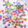 Novos Acessórios para Nail Art da Série Estrela do Mar Sorridente, Combinação de Cores Degradê Série Oceano Decorações Usáveis para Unhas e Cabelo, Enfeites de Resina
