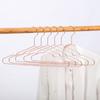 Colgador de Ropa de Hierro Color Oro Rosa Simple Estilo Escandinavo de Alta Gama para el Hogar, Metal Antideslizante para Colgar Ropa, Soporte para Secar Ropa en el Dormitorio