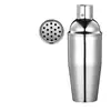 Set de Coctelera de Acero Inoxidable 304 6 Piezas | Coctelera de 25 oz, Medidor (Jigger), Macerador, Cuchara Mezcladora, 2 Vertedores, Libro de Recetas | Colador Integrado | Sin Fugas | Pulido Espejo | Grado Alimenticio | Kit Profesional de Bar para Pub, Hotel, Hogar