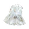 Falda de Gato con Lazo Estilo Princesa Delgada Perro Pequeño Teddy Bichón Ropa para Mascotas Vestido para Perro Pequeño