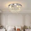 Luminária de Teto de Cristal, Lustre de Luxo Leve, Luminária de Sala de Estar, Design Minimalista e Elegante Pós-Moderno para Sala de Jantar e Quarto, Novo Modelo 2026