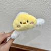 Bonito cartoon urso pelúcia grampo de cabelo feminino de volta cabeça updo clipe grande tubarão clipe de cabelo volume múltiplo hairpin cocar