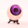 Adornos de Ojo de Halloween Artificial Morado Transfronterizos, Accesorios de Decoración de Ojo de Resina Aterrador, Fiesta de Casa Embrujada Sala de Escape